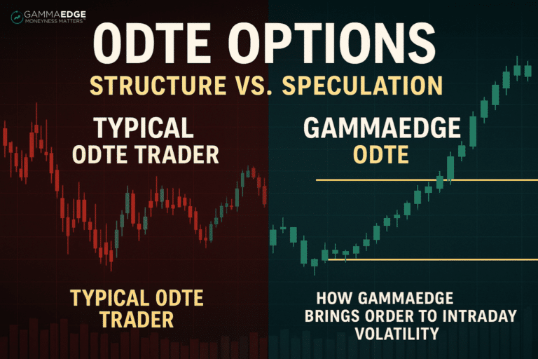 Trading 0DTE Options at GammaEdge feature image.